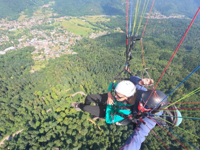Gleitschirmfliegen Blauen Schwarzwald (3)